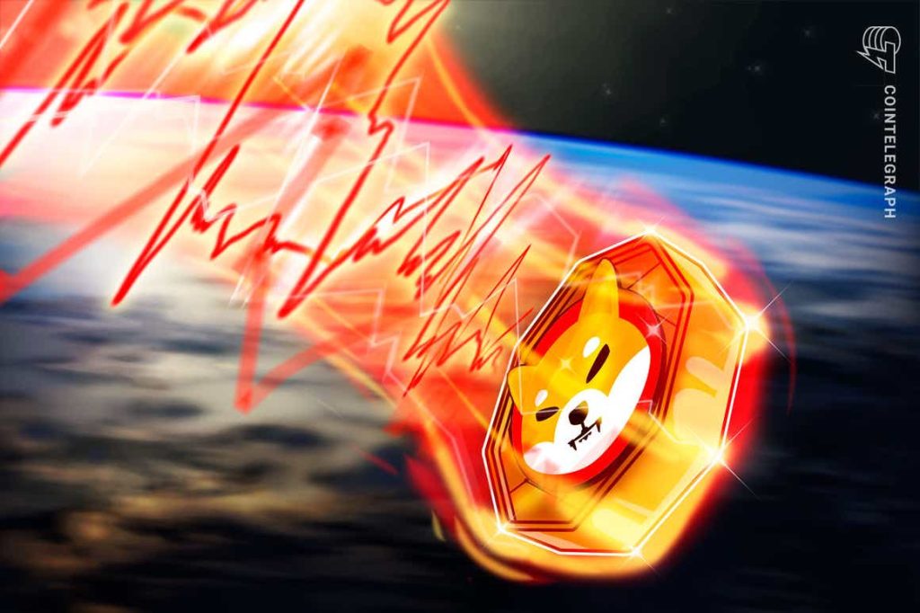 Shiba Inu in danger of ‘topping signal’ as SHIB price loses 50% in 3 weeks