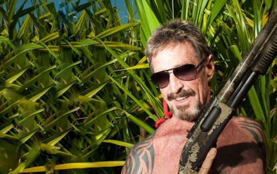 John McAfee Is Alive Hiding out in Texas, Ex-Girlfriend Claims in Netflix Documentary