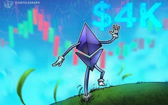 These Data Points Suggest Ether Price Could Soon 'Blast Through’ $4K