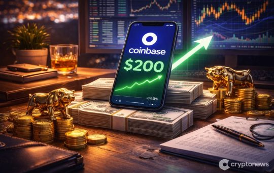 Coinbase stock (COIN) price is stuck at $200 and needs either a Bitcoin breakout or fresh guidance to decide the next move.