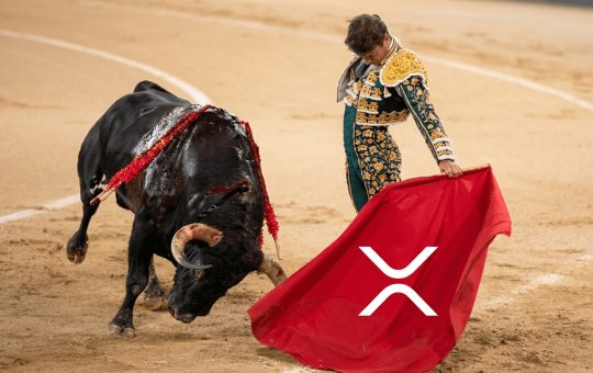 XRP price is coiling, and its prediction is getting more bullish than ever. A bull flag is forming with a golden cross.