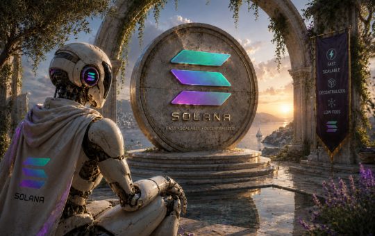 Claude AI predicts Solana (SOL) price reaching $350 by late 2026, driven by record transaction volumes and institutional adoption.