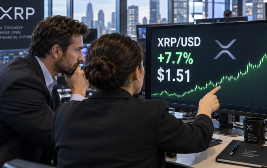 XRP jumps 8% as crypto short squeeze and Ripple developments draw attention