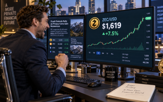 Zcash holds above $1,600 as shielded activity and fund inflows surge